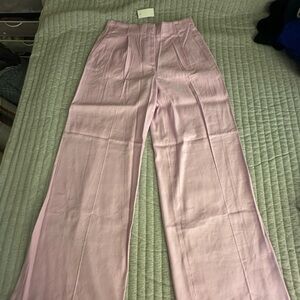 Ann Taylor Light Pink Wide Leg Pants